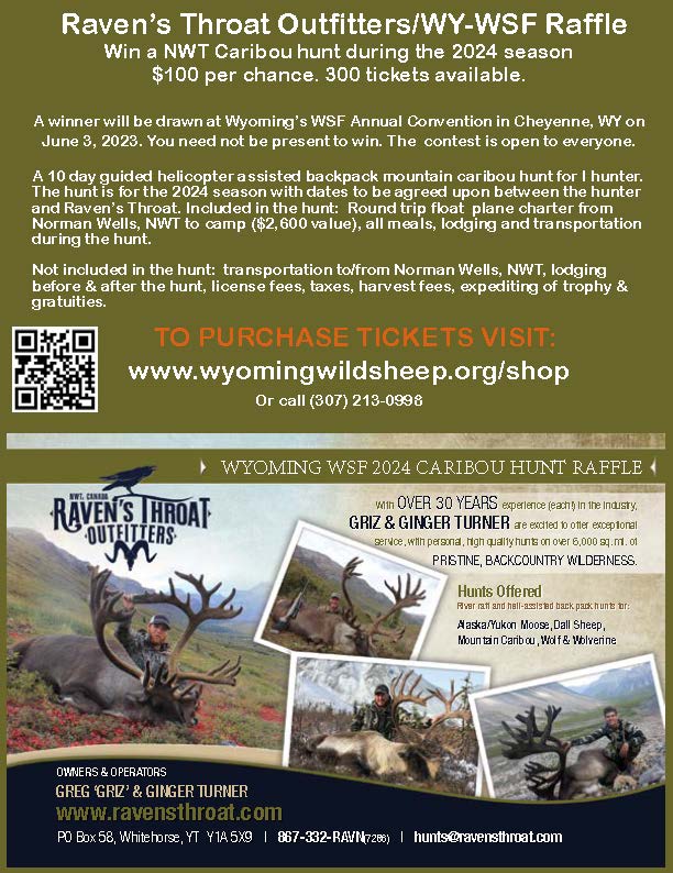 Raffles Wyoming Wild Sheep Foundation