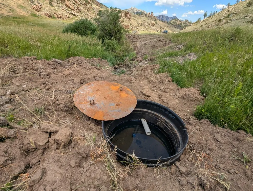 HayCanyon_after_spring catchment Aug 2025